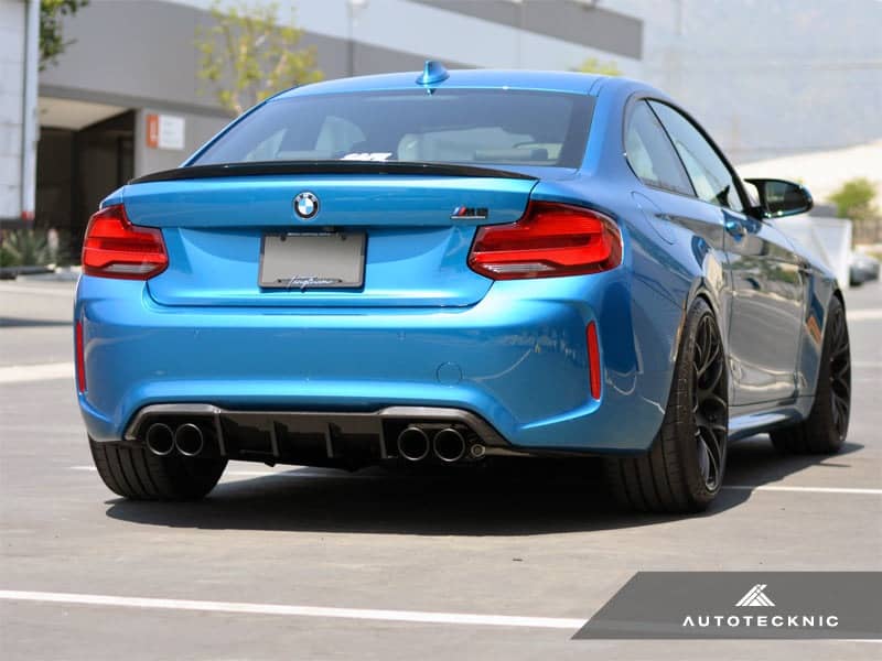 AutoTecknic Dry Carbon Competition Rear Diffuser - BMW F87 M2 | M2 Competition