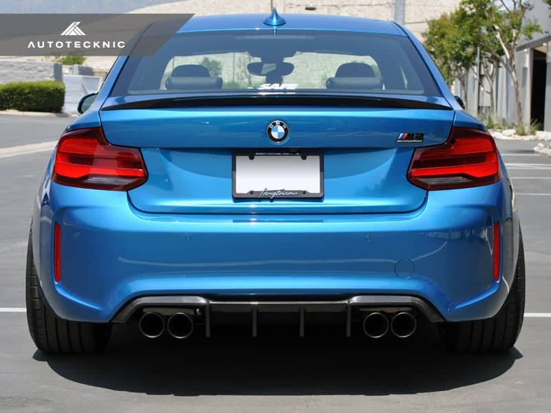 AutoTecknic Dry Carbon Competition Rear Diffuser - BMW F87 M2 | M2 Competition