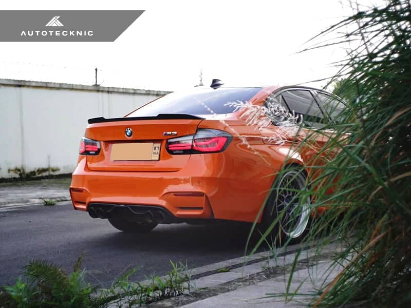 AutoTecknic Dry Carbon Competition Trunk Spoiler - BMW F80 M3 | F30 3-Series