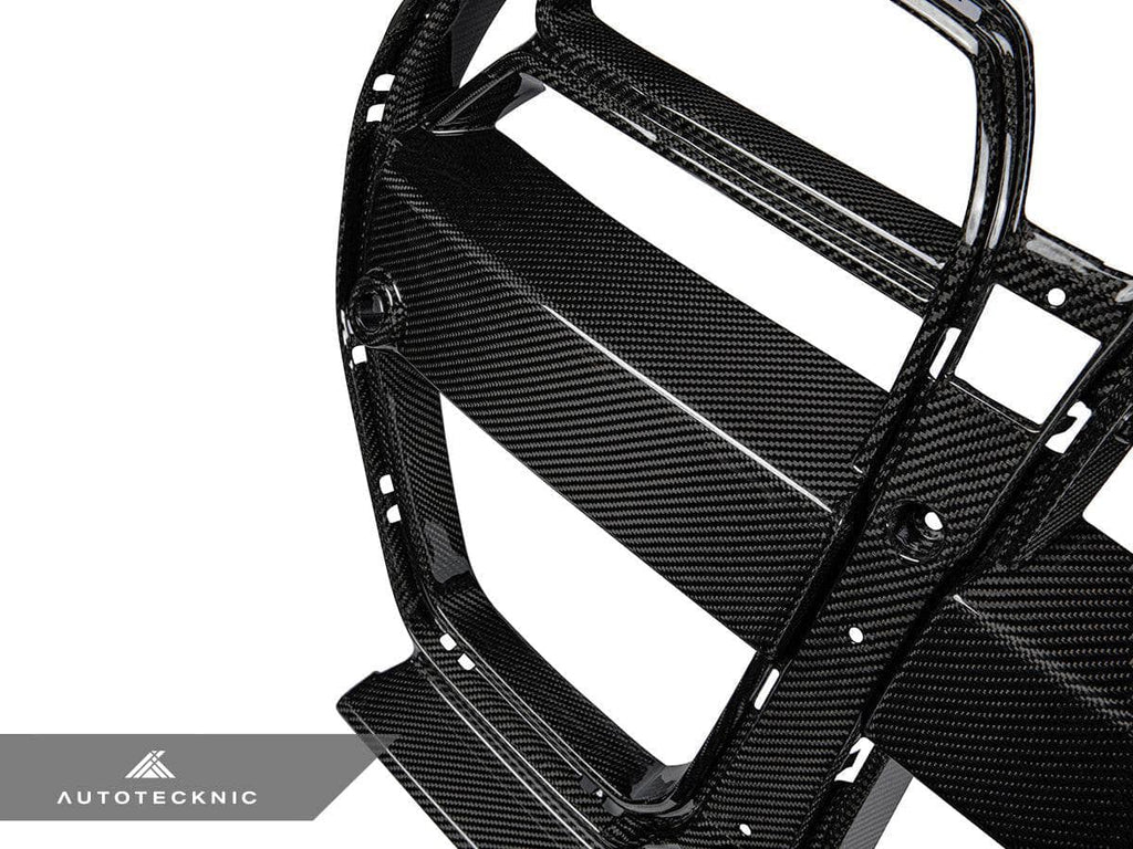 AutoTecknic Dry Carbon Competizione GT4 Front Grille - BMW G80 M3 | G82/ G83 M4