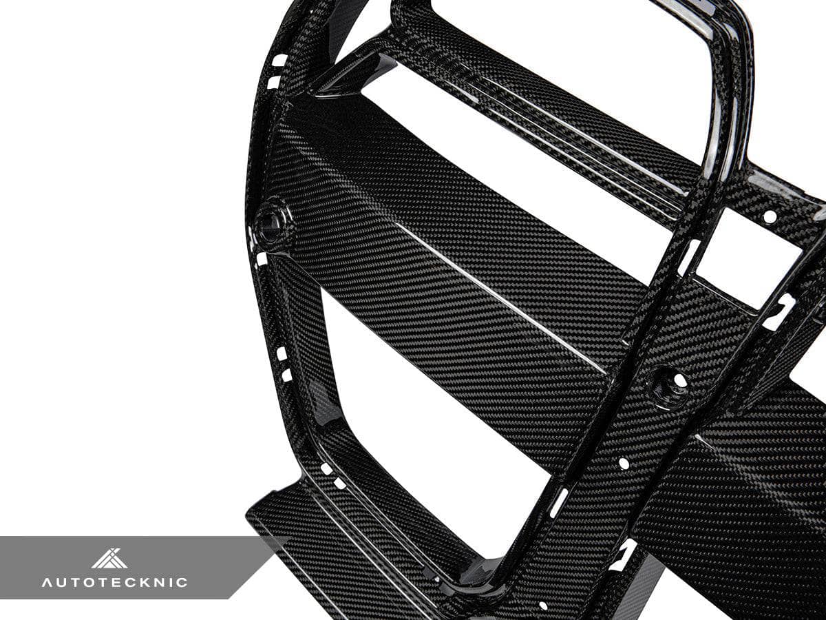 AutoTecknic Dry Carbon Competizione GT4 Front Grille - BMW G80 M3 | G82/ G83 M4