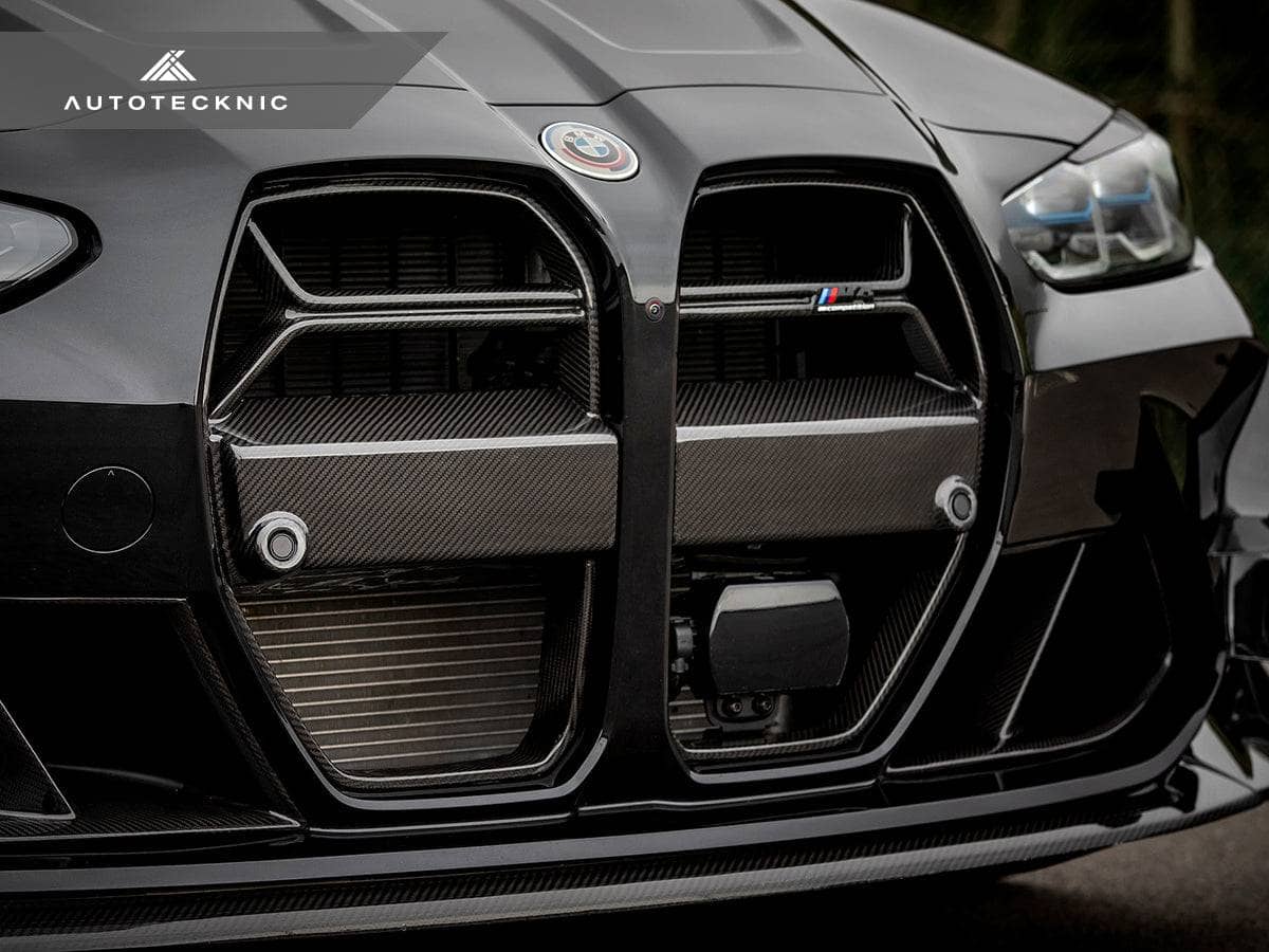 AutoTecknic Dry Carbon Competizione GT4 Front Grille - BMW G80 M3 | G82/ G83 M4