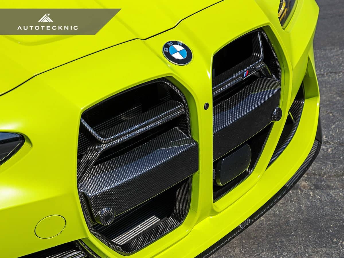 AutoTecknic Dry Carbon Competizione GT4 Front Grille - BMW G80 M3 | G82/ G83 M4