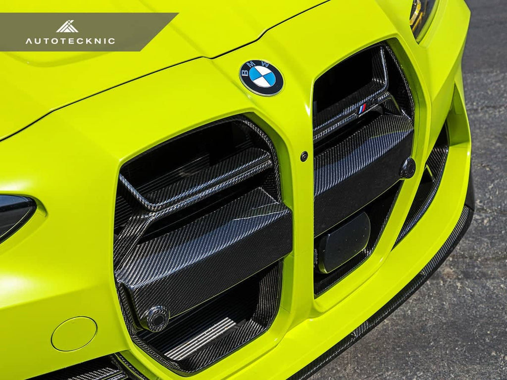 AutoTecknic Dry Carbon Competizione GT4 Front Grille - BMW G80 M3 | G82/ G83 M4