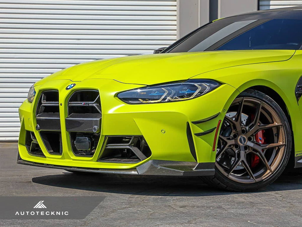 AutoTecknic Dry Carbon Competizione GT4 Front Grille - BMW G80 M3 | G82/ G83 M4