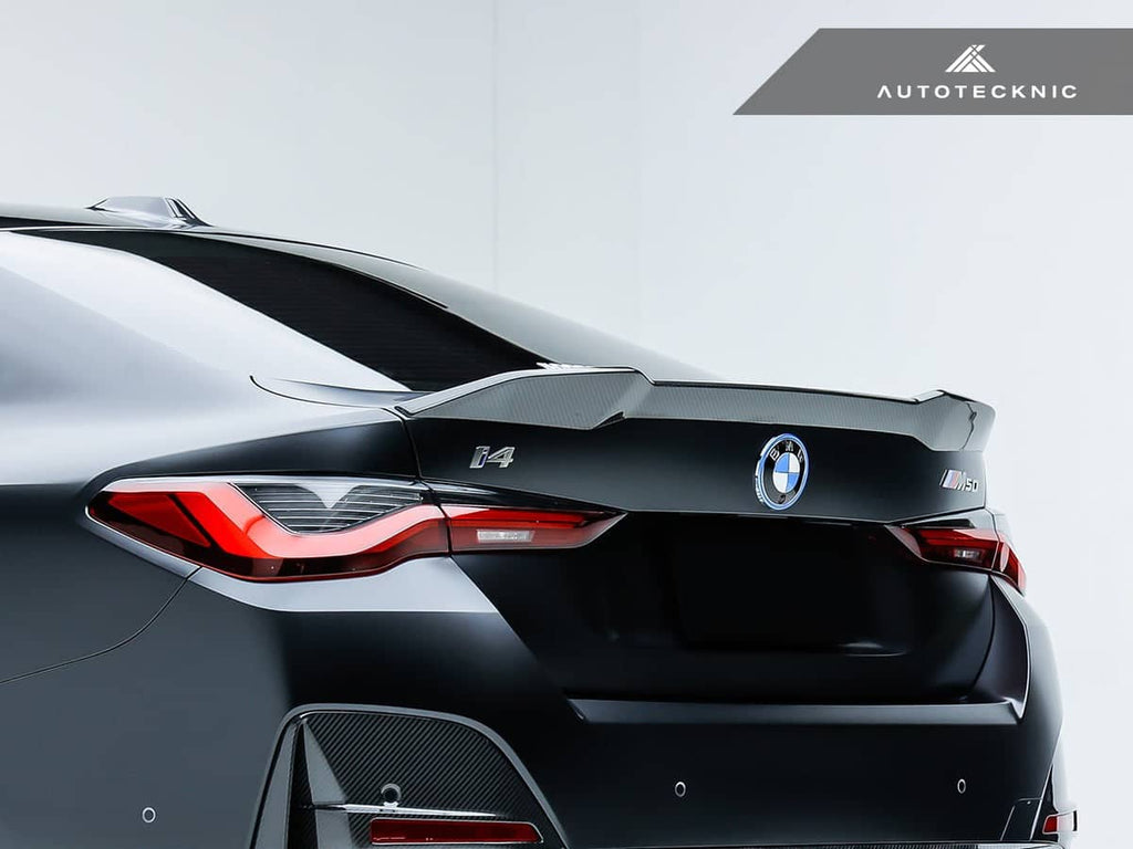 AutoTecknic Dry Carbon Competizione Trunk Spoiler - BMW G26 4-Series Gran Coupe