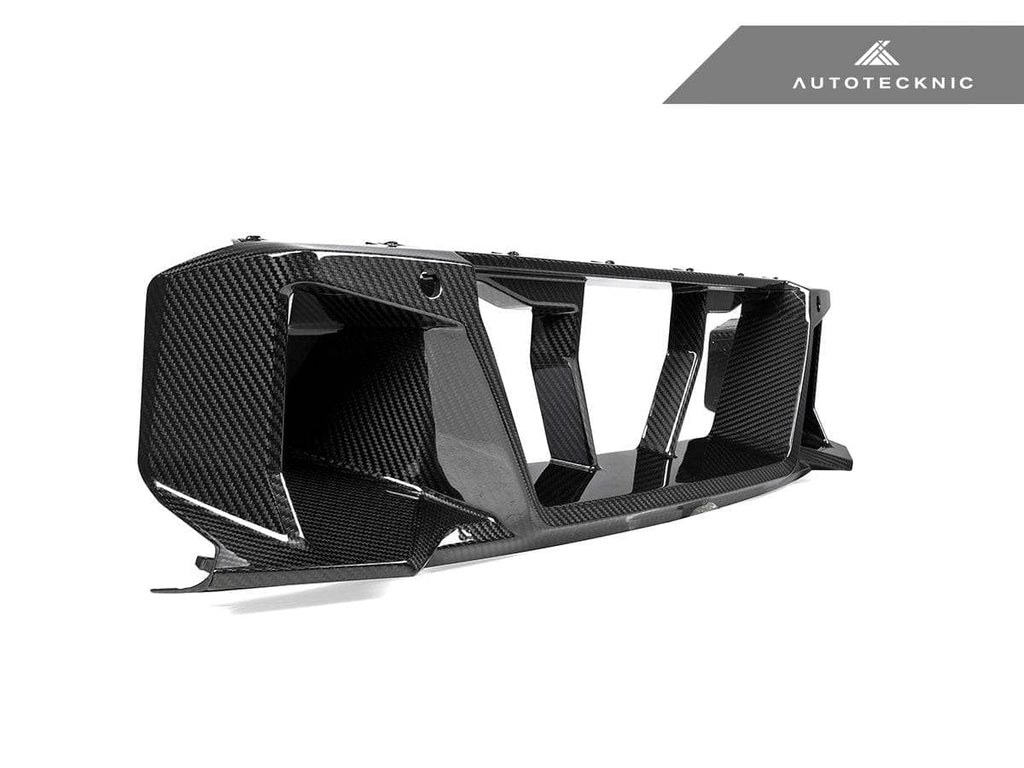 AutoTecknic Dry Carbon Corsa Center Bumper Trim - BMW G87 M2