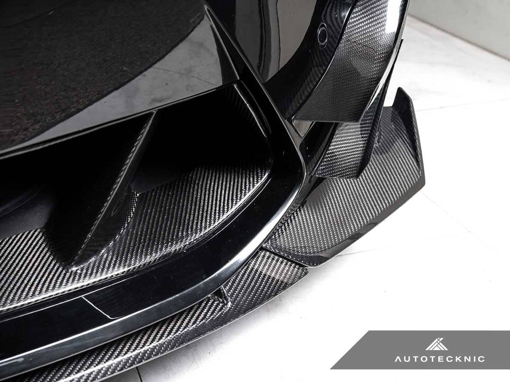 AutoTecknic Dry Carbon Corsa Front Aero Lip - BMW G80 M3 | G82/ G83 M4