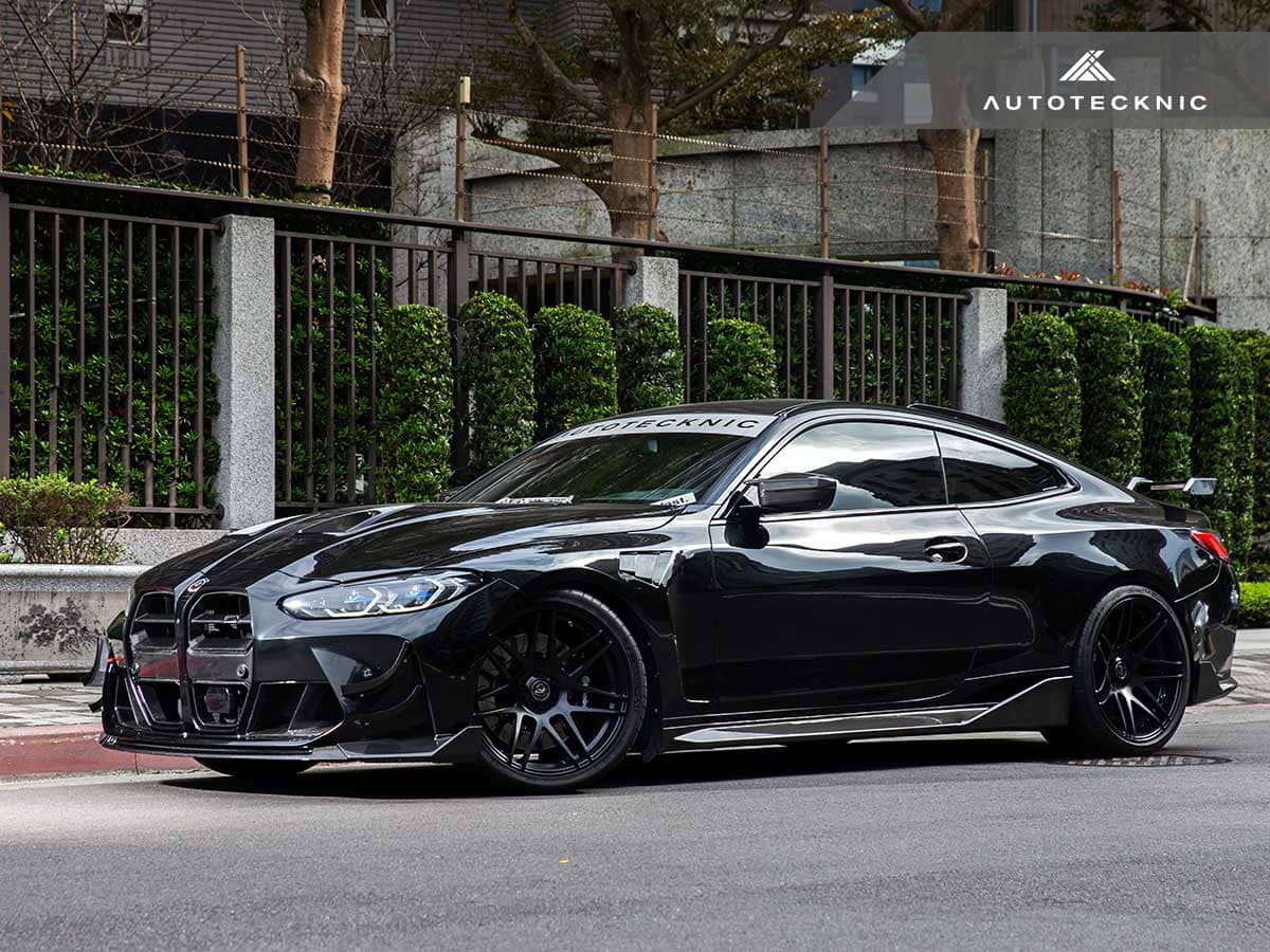 AutoTecknic Dry Carbon Corsa Front Aero Lip - BMW G80 M3 | G82/ G83 M4