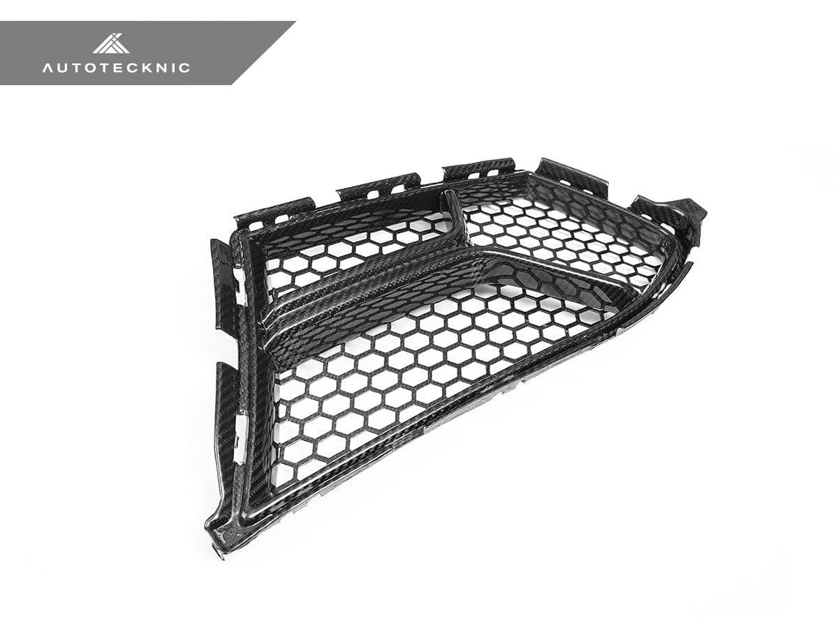 AutoTecknic Dry Carbon Corsa Front Bumper Lower Vent Set - BMW G80 M3 | G82/ G83 M4