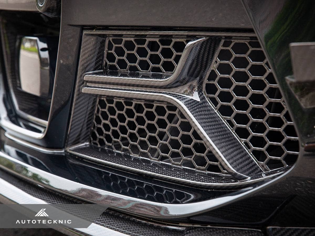 AutoTecknic Dry Carbon Corsa Front Bumper Lower Vent Set - BMW G80 M3 | G82/ G83 M4