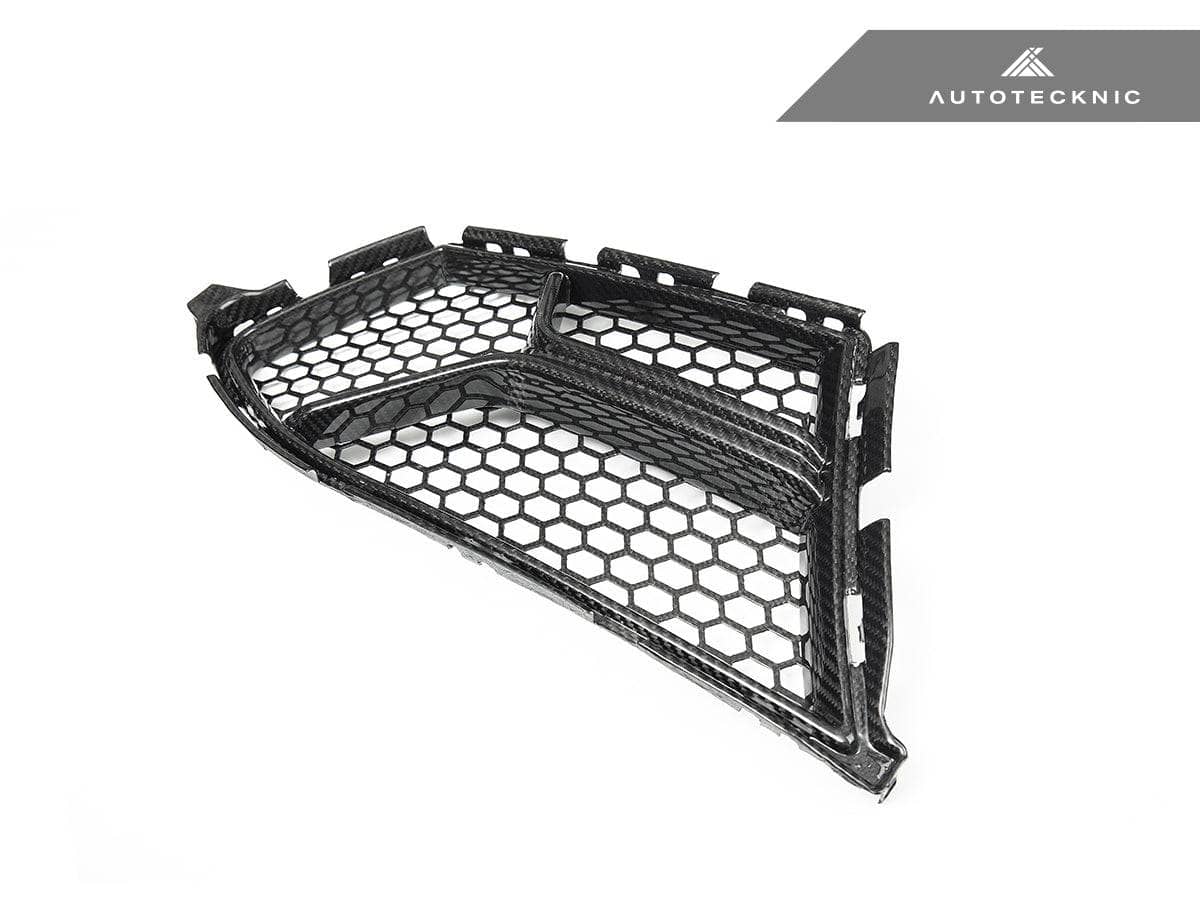 AutoTecknic Dry Carbon Corsa Front Bumper Lower Vent Set - BMW G80 M3 | G82/ G83 M4