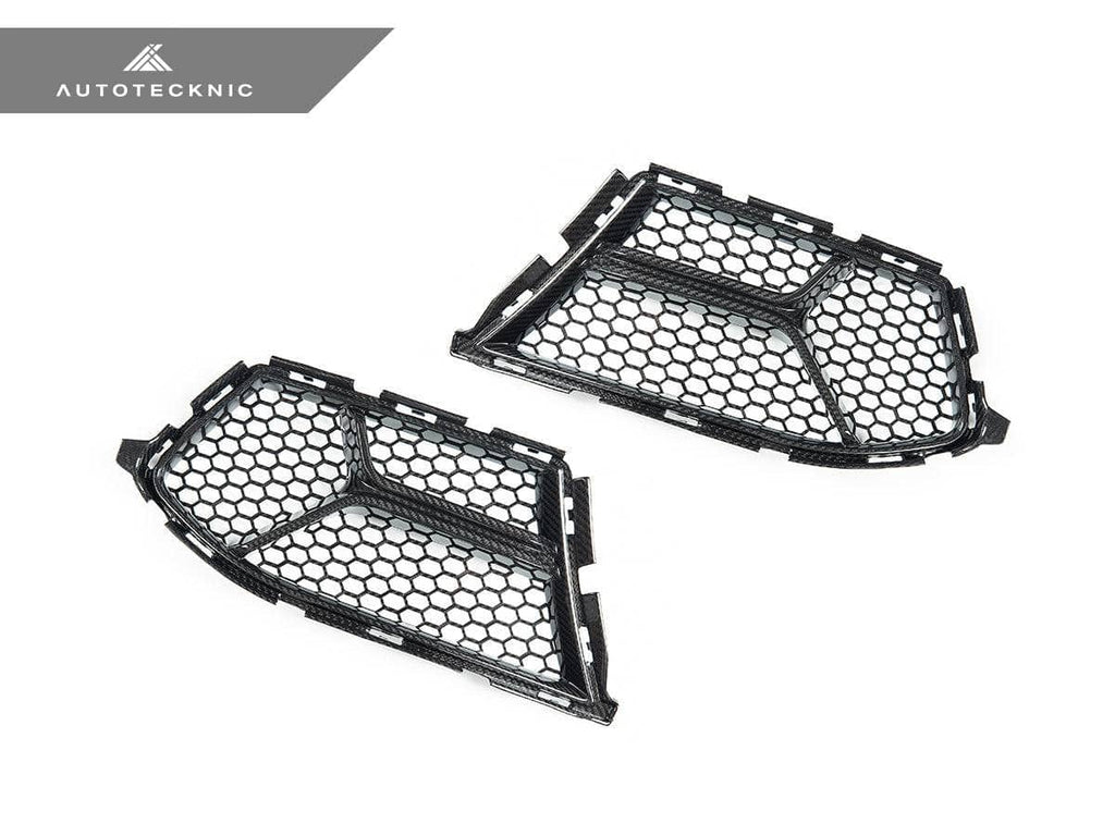 AutoTecknic Dry Carbon Corsa Front Bumper Lower Vent Set - BMW G80 M3 | G82/ G83 M4