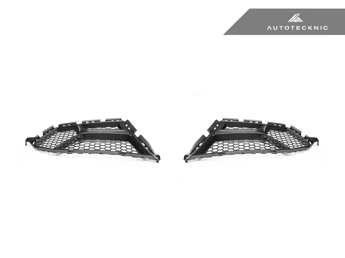 AutoTecknic Dry Carbon Corsa Front Bumper Lower Vent Set - BMW G80 M3 | G82/ G83 M4