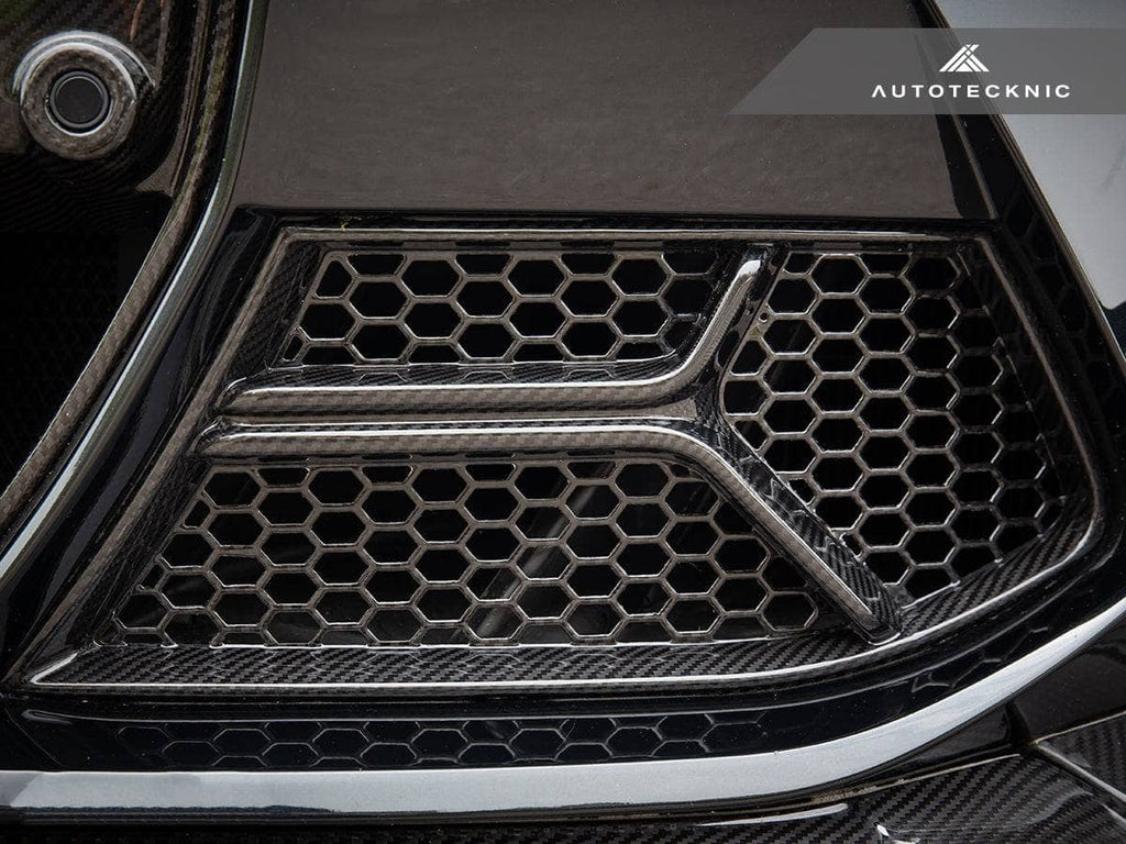 AutoTecknic Dry Carbon Corsa Front Bumper Lower Vent Set - BMW G80 M3 | G82/ G83 M4