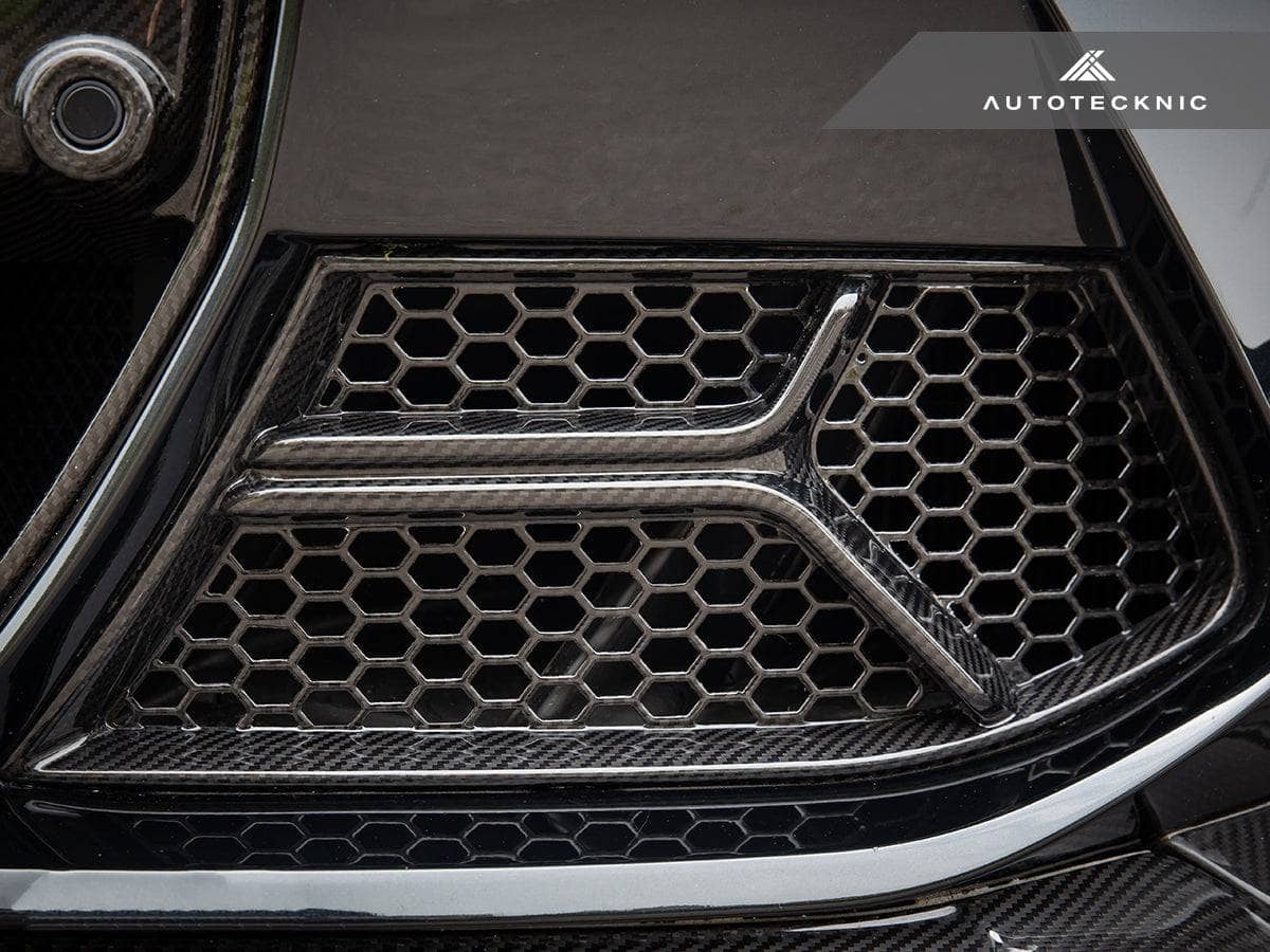 AutoTecknic Dry Carbon Corsa Front Bumper Lower Vent Set - BMW G80 M3 | G82/ G83 M4