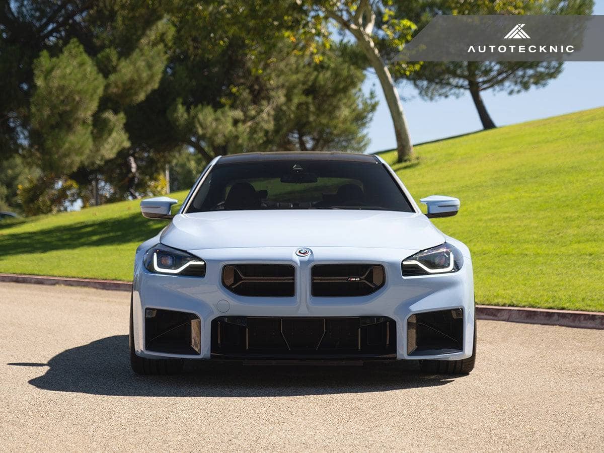 AutoTecknic Dry Carbon Corsa Front Grille - BMW G87 M2