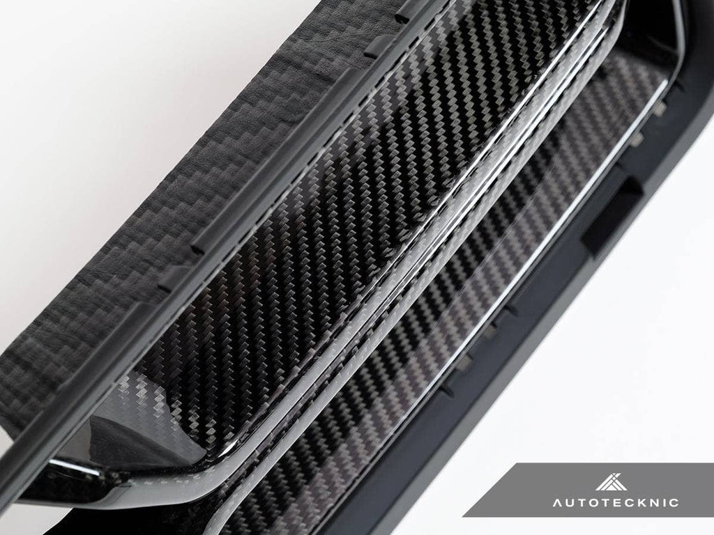 AutoTecknic Dry Carbon Corsa Front Grille - BMW G87 M2