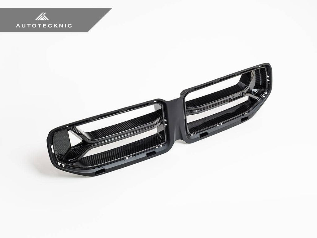 AutoTecknic Dry Carbon Corsa Front Grille - BMW G87 M2