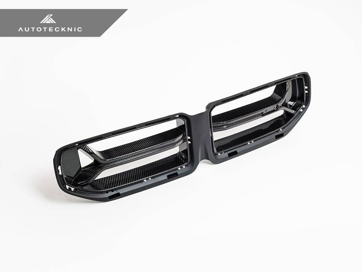 AutoTecknic Dry Carbon Corsa Front Grille - BMW G87 M2