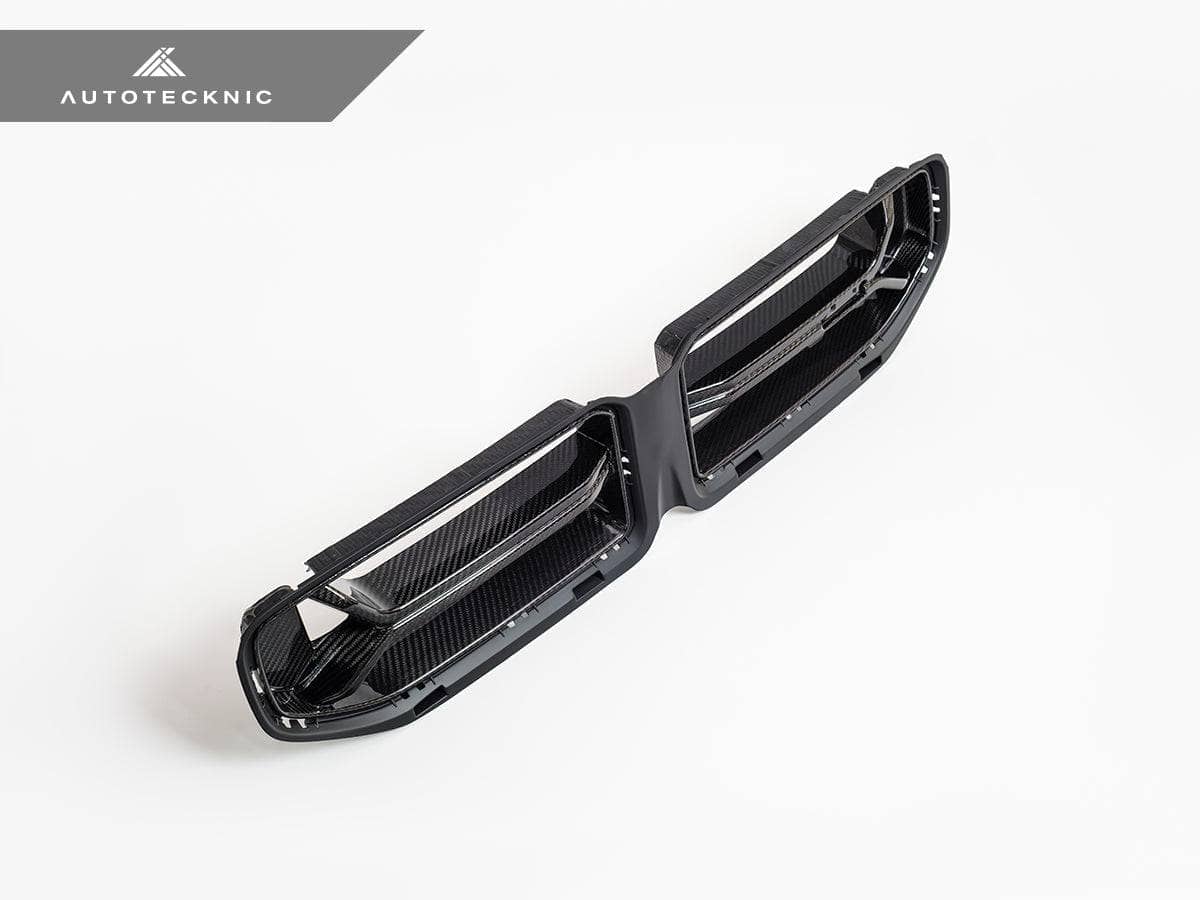 AutoTecknic Dry Carbon Corsa Front Grille - BMW G87 M2