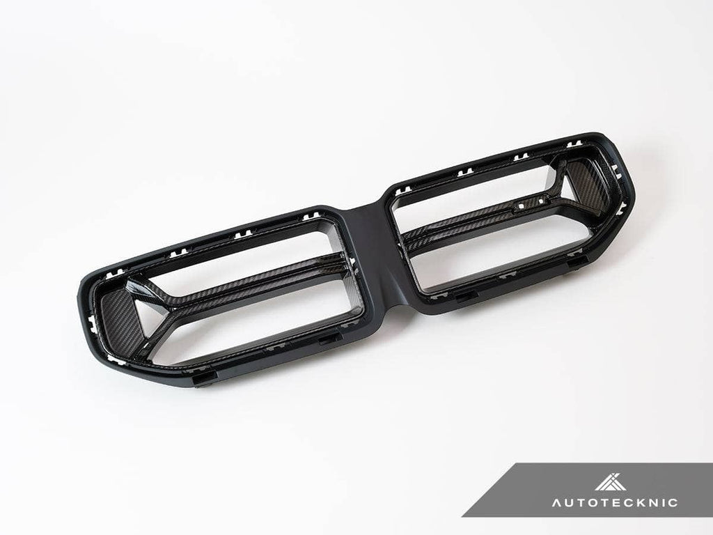 AutoTecknic Dry Carbon Corsa Front Grille - BMW G87 M2