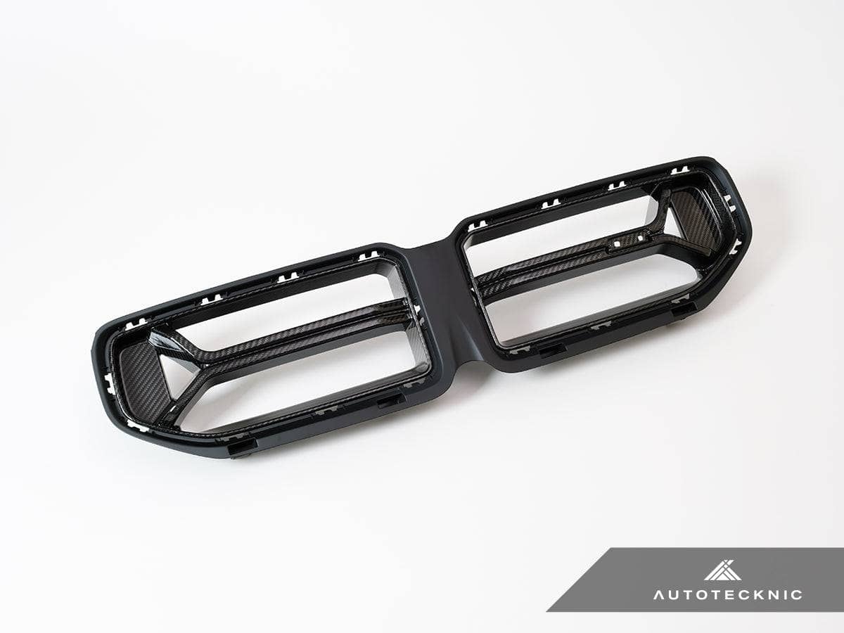 AutoTecknic Dry Carbon Corsa Front Grille - BMW G87 M2