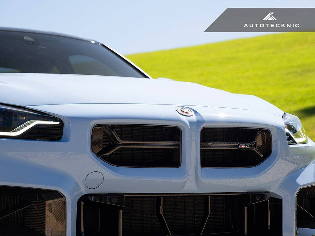 AutoTecknic Dry Carbon Corsa Front Grille - BMW G87 M2