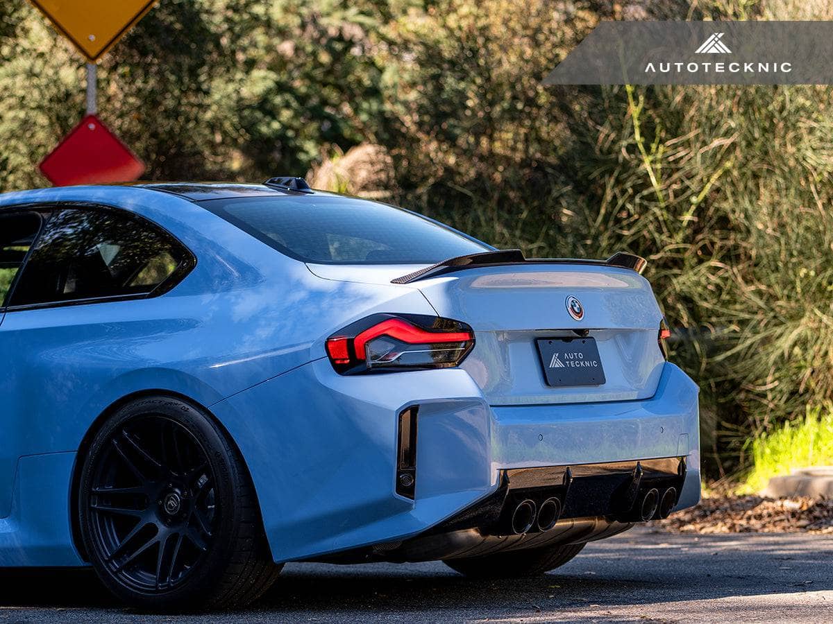 AutoTecknic Dry Carbon Corsa Trunk Spoiler - BMW G87 M2