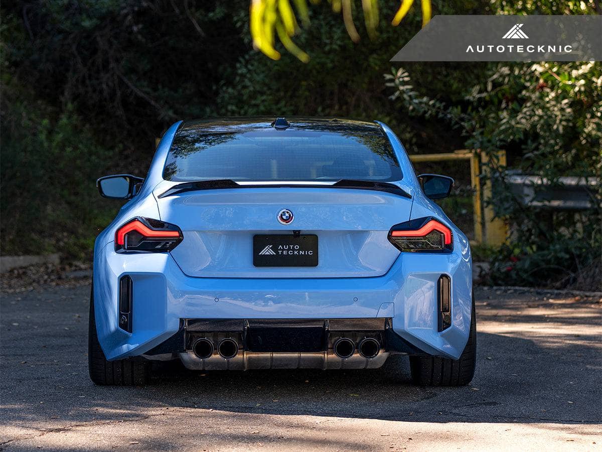 AutoTecknic Dry Carbon Corsa Trunk Spoiler - BMW G87 M2