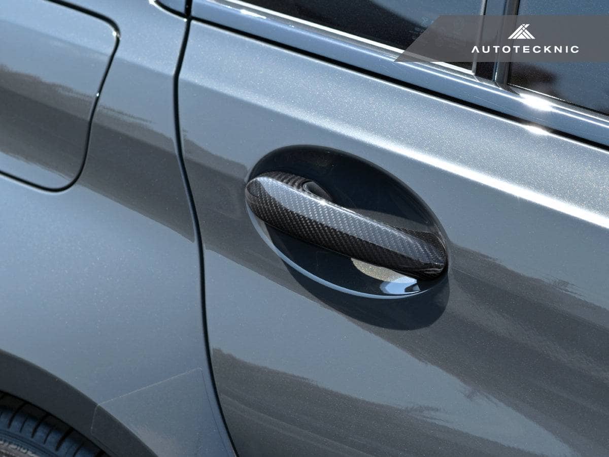 AutoTecknic Dry Carbon Door Handle Trim Set - BMW F90 M5