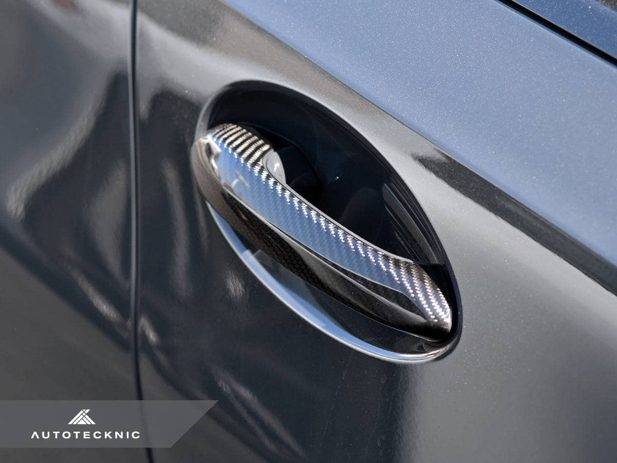 AutoTecknic Dry Carbon Door Handle Trim Set - BMW G05 X5 | G06 X6 | G07 X7