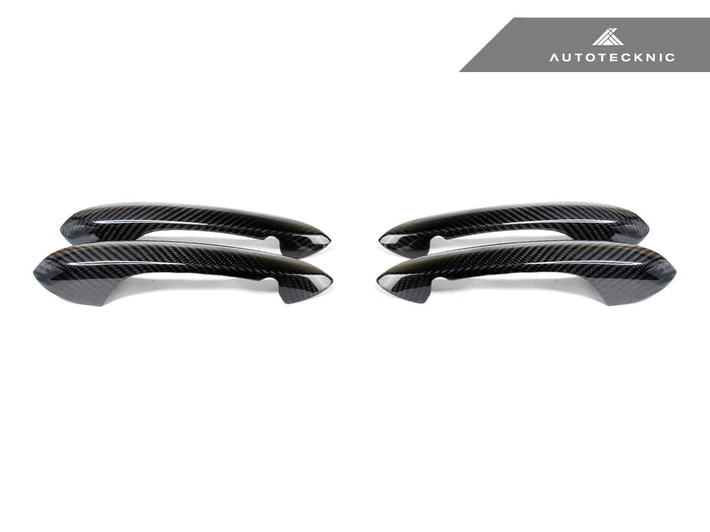 AutoTecknic Dry Carbon Door Handle Trim Set - BMW G22 4-Series