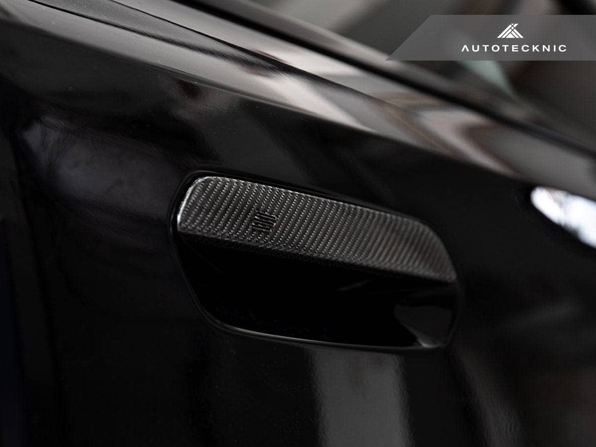 AutoTecknic Dry Carbon Door Handle Trim Set - BMW G42 2-Series Coupe