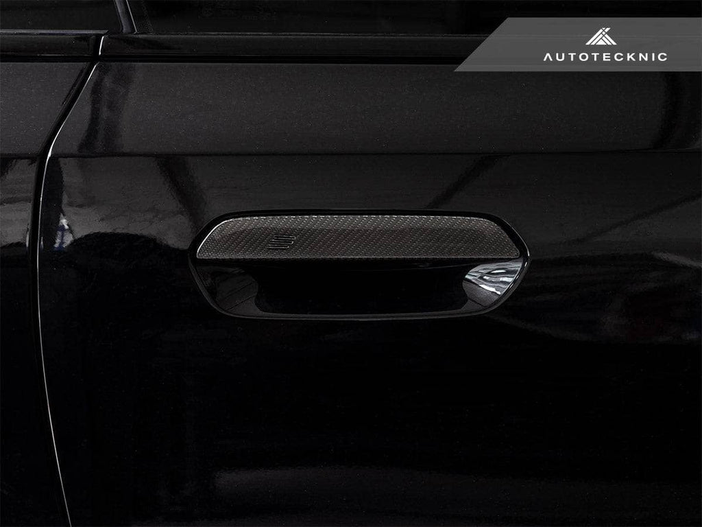 AutoTecknic Dry Carbon Door Handle Trim Set - BMW G42 2-Series Coupe