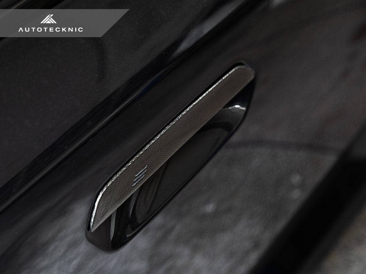 AutoTecknic Dry Carbon Door Handle Trim Set - BMW G42 2-Series Coupe