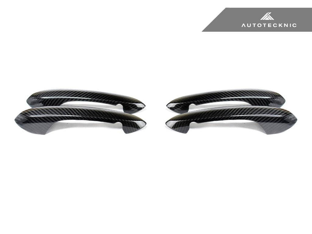 AutoTecknic Dry Carbon Door Handle Trim Set - BMW G82 M4 Coupe | G83 M4 Convertible
