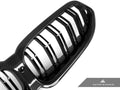 AutoTecknic Dry Carbon Dual-Slats Front Grille - BMW G14/ G15/ G16 8-Series