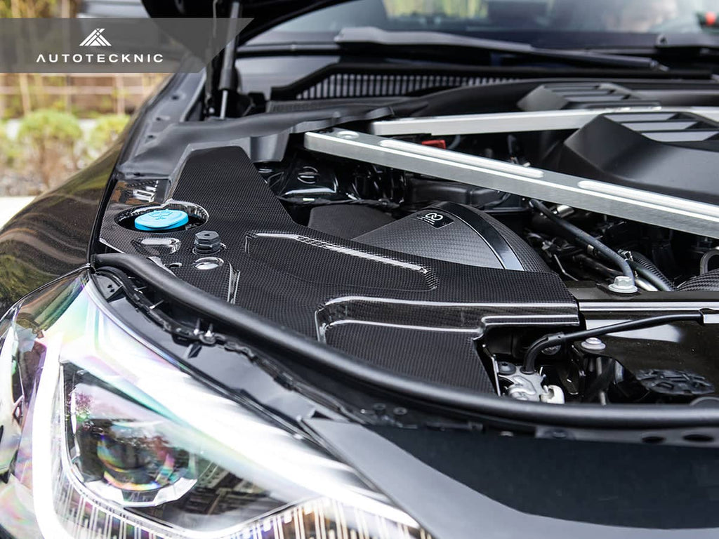 AutoTecknic Dry Carbon Engine Bay Trim Set - BMW G87 M2