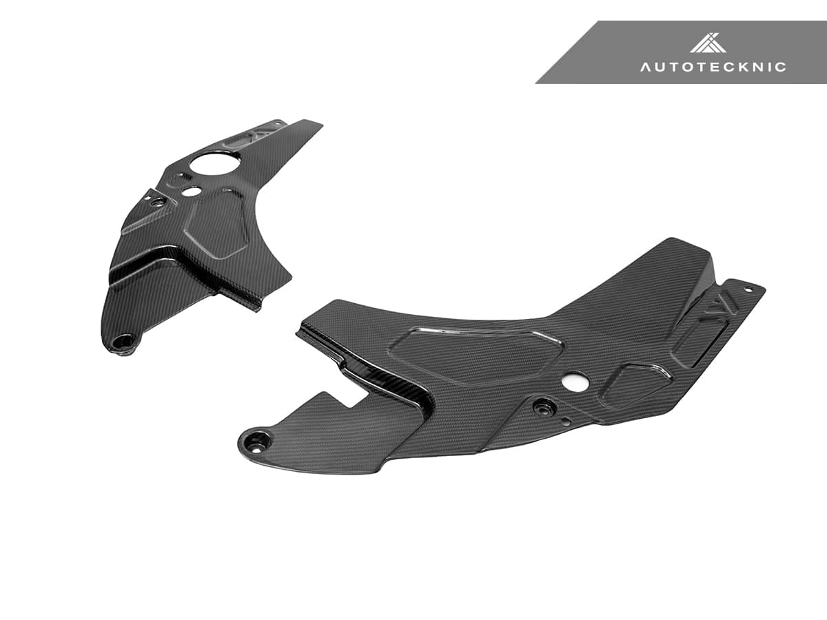 AutoTecknic Dry Carbon Engine Bay Trim Set - BMW G87 M2