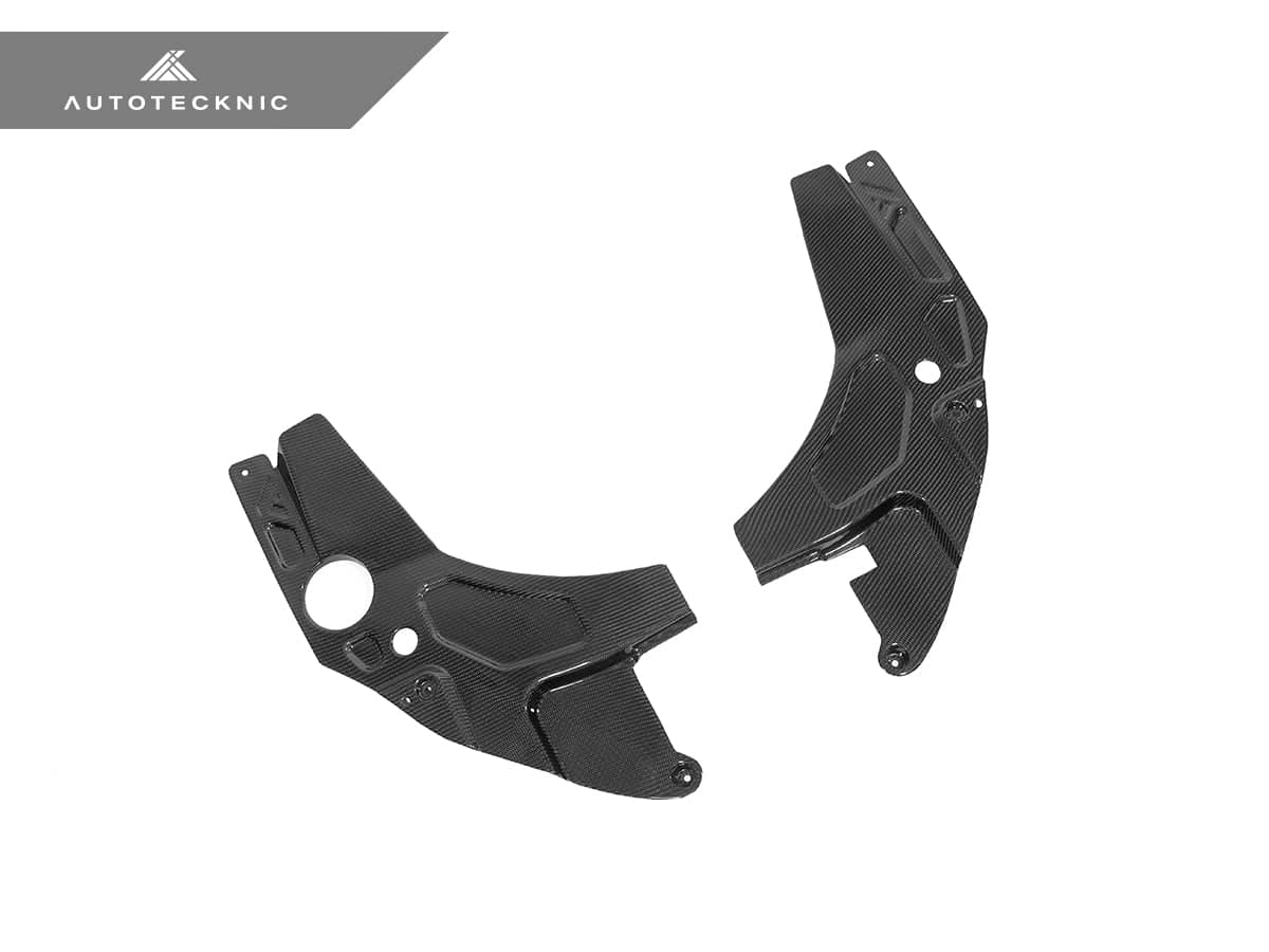 AutoTecknic Dry Carbon Engine Bay Trim Set - BMW G87 M2