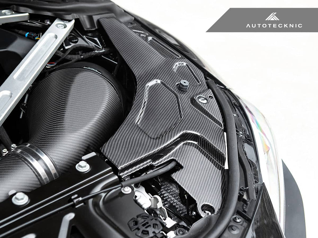 AutoTecknic Dry Carbon Engine Bay Trim Set - BMW G87 M2