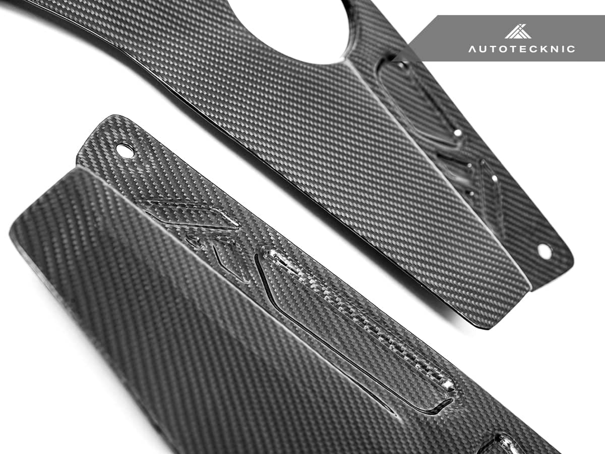 AutoTecknic Dry Carbon Engine Bay Trim Set - BMW G87 M2