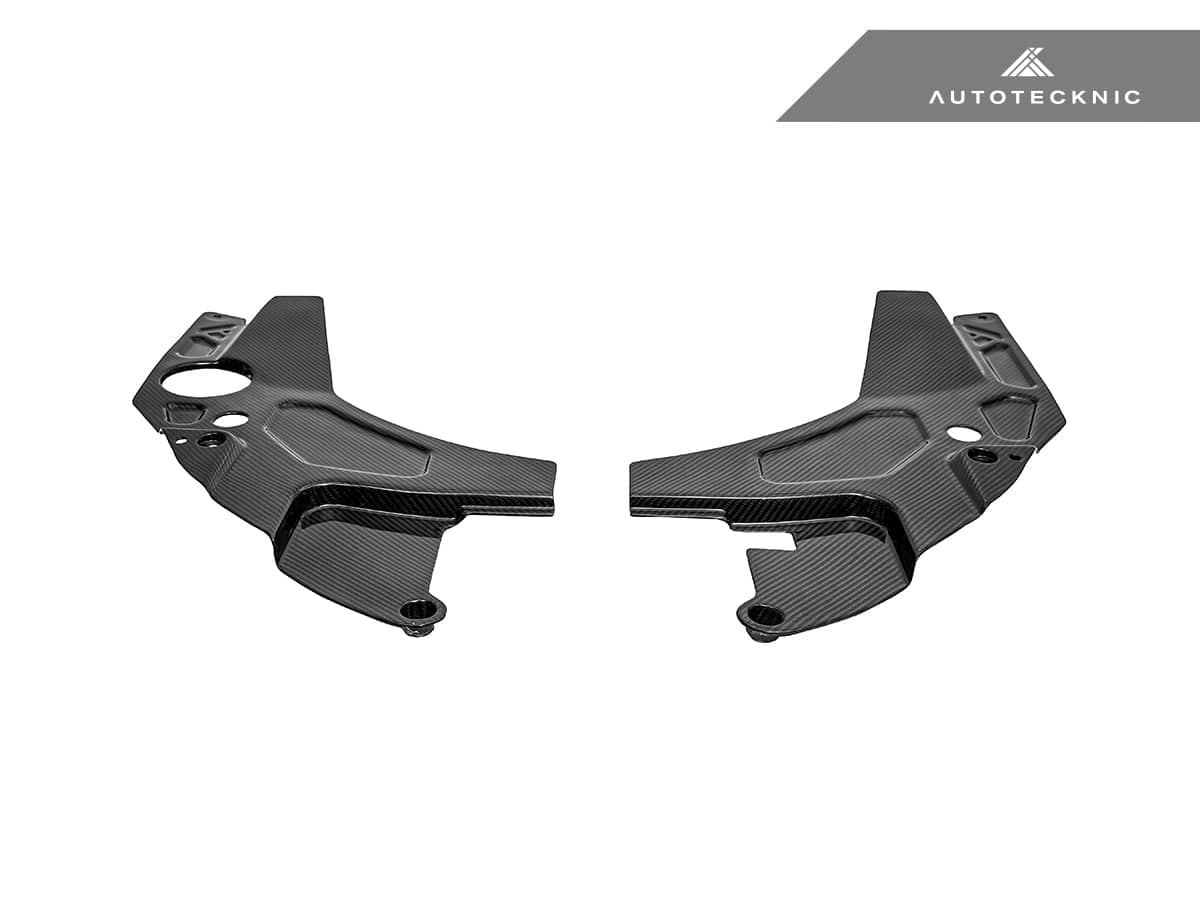 AutoTecknic Dry Carbon Engine Bay Trim Set - BMW G87 M2