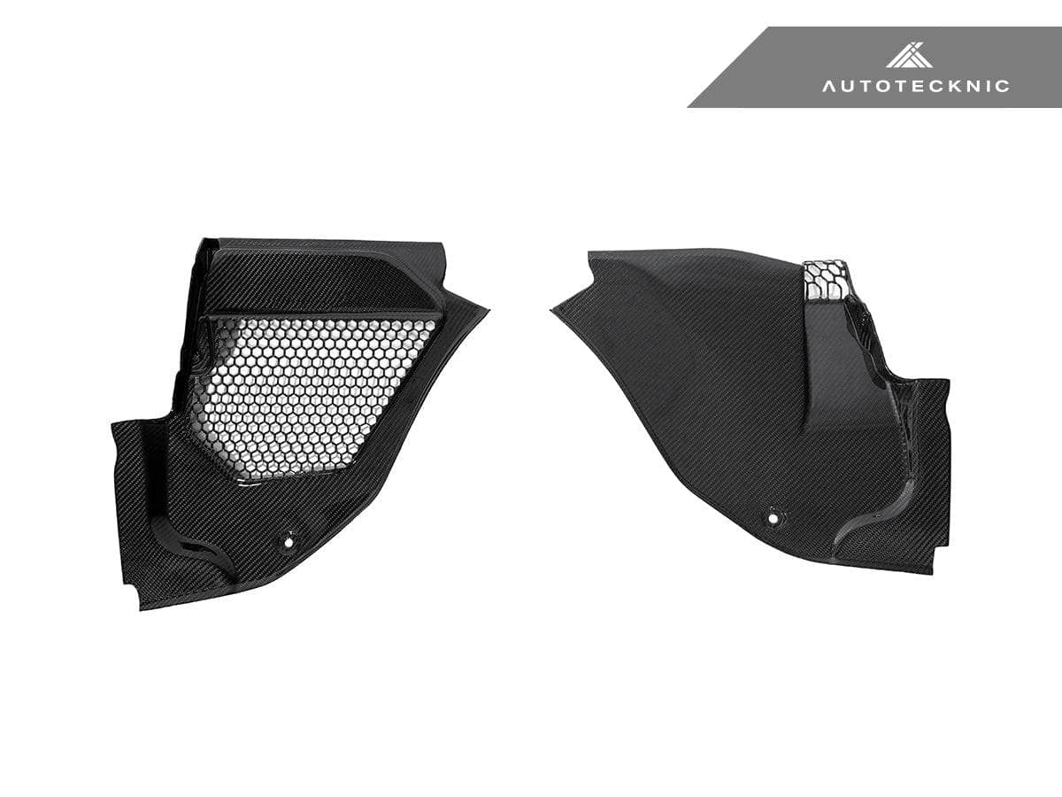 AutoTecknic Dry Carbon Engine Cowl Panel Trim Set - BMW F91/ F92/ F93 M8