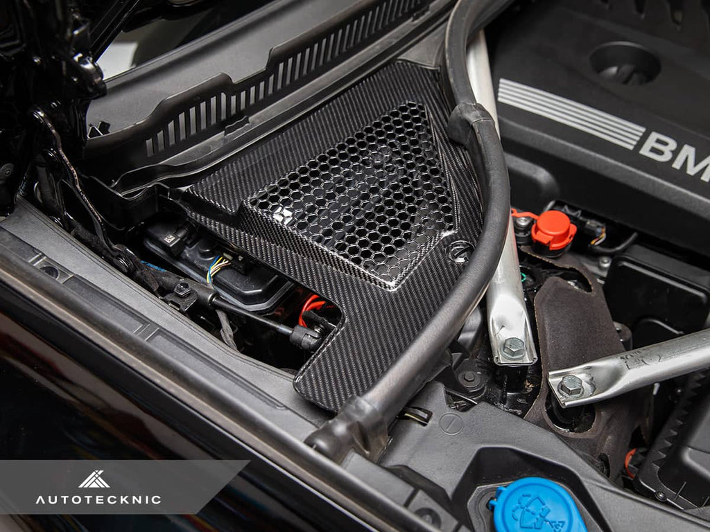 AutoTecknic Dry Carbon Engine Cowl Panel Trim Set - BMW G05 X5 | G06 X6 | G07 X7