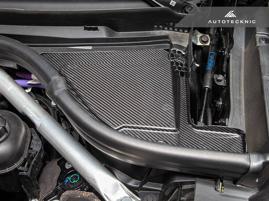 AutoTecknic Dry Carbon Engine Cowl Panel Trim Set - BMW G09 XM