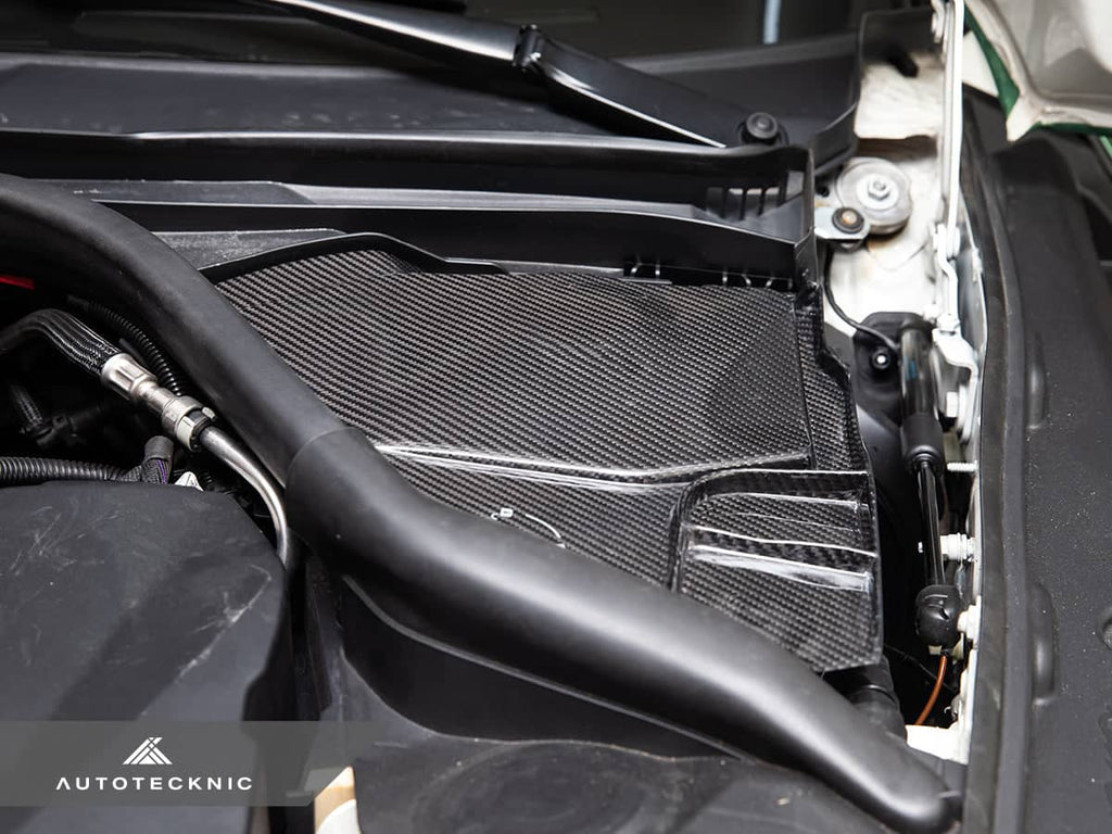 AutoTecknic Dry Carbon Engine Cowl Panel Trim Set - BMW G29 Z4