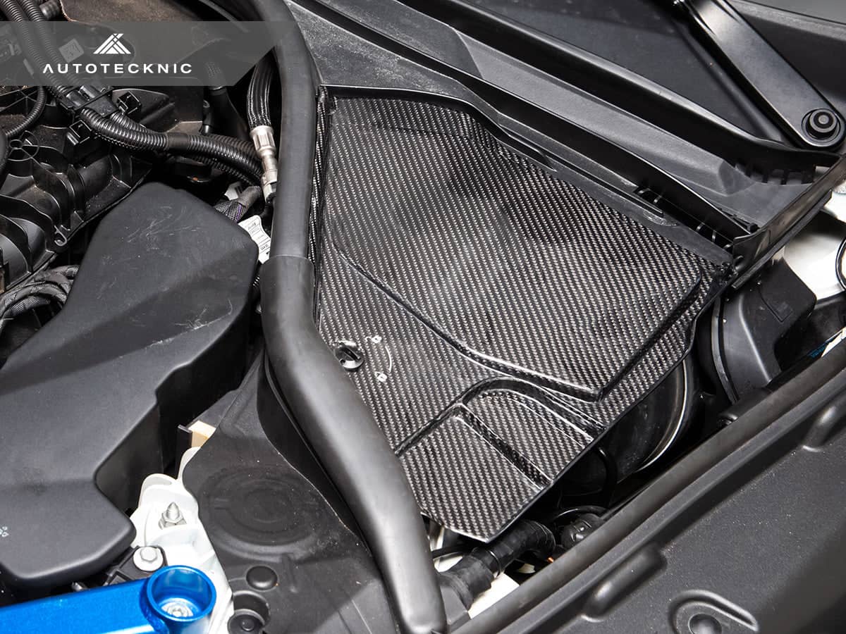 AutoTecknic Dry Carbon Engine Cowl Panel Trim Set - BMW G29 Z4
