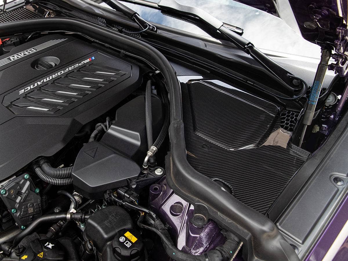 AutoTecknic Dry Carbon Engine Cowl Panel Trim Set - G42 M240I | G20 M340I
